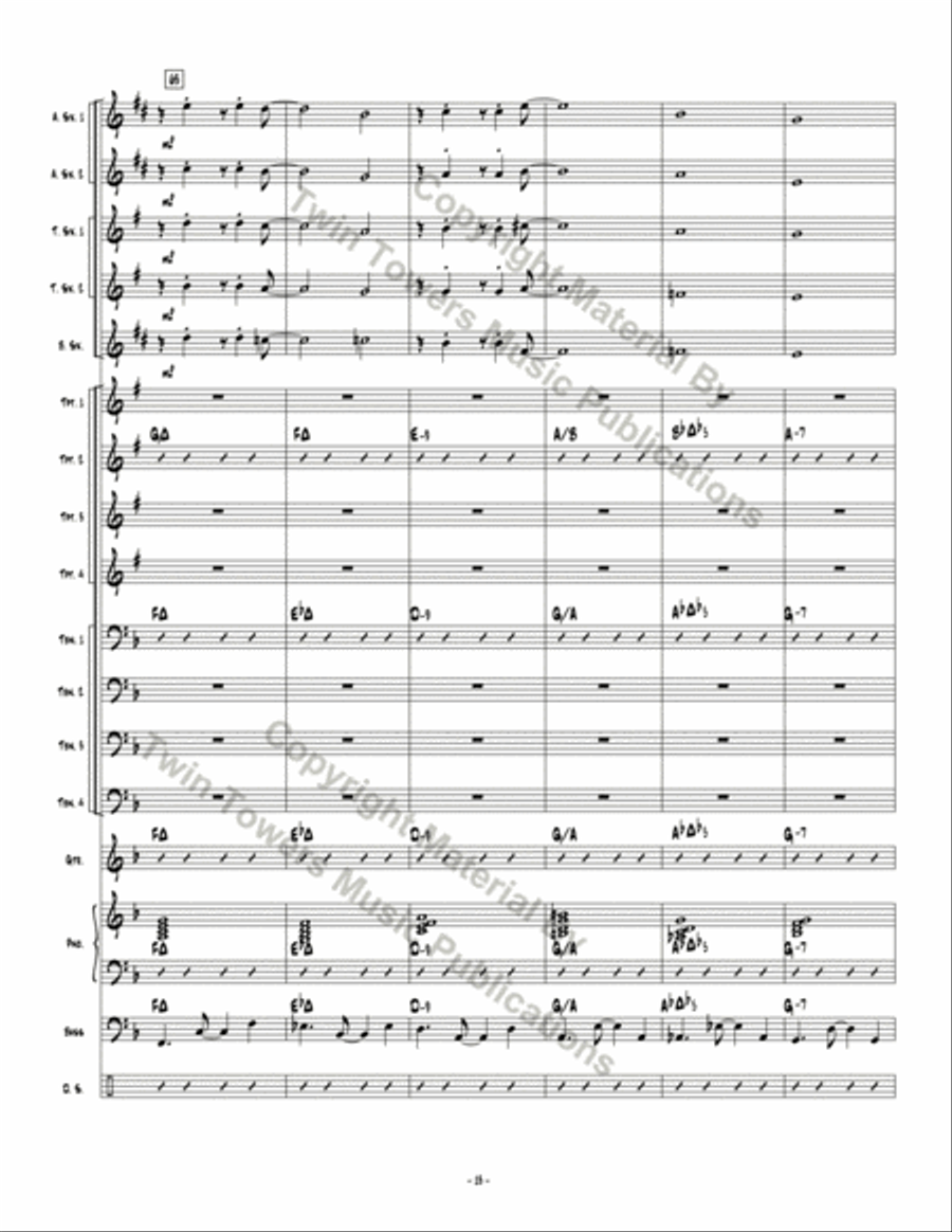 Smoothitude Smoothitude Jazz Ensemble scores gallery preview page 14