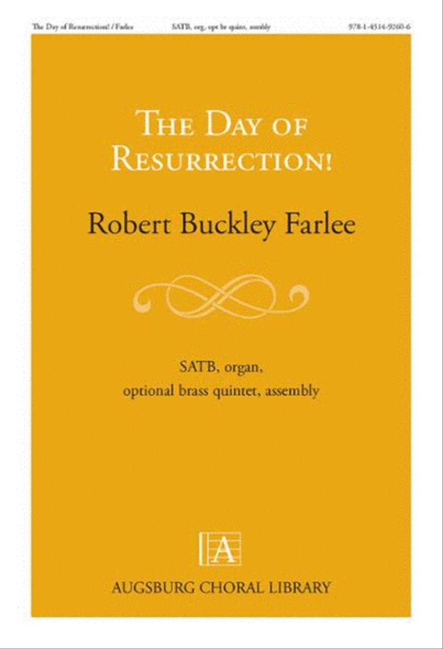 The Day Of Resurrection! The Day Of Resurrection! 4-Part scores gallery preview page 1