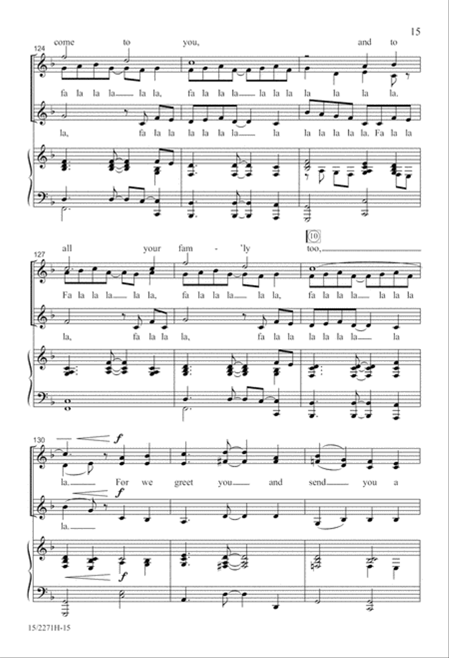 Here We Come A-Caroling! Here We Come A-Caroling! SSA scores gallery preview page 16