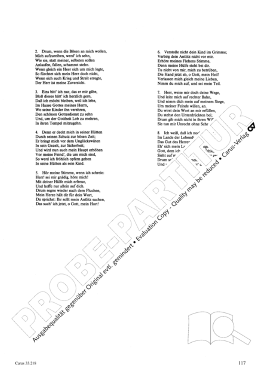 Geistliche Oden und Lieder (Gellert) Collection / Songbook scores gallery preview page 112