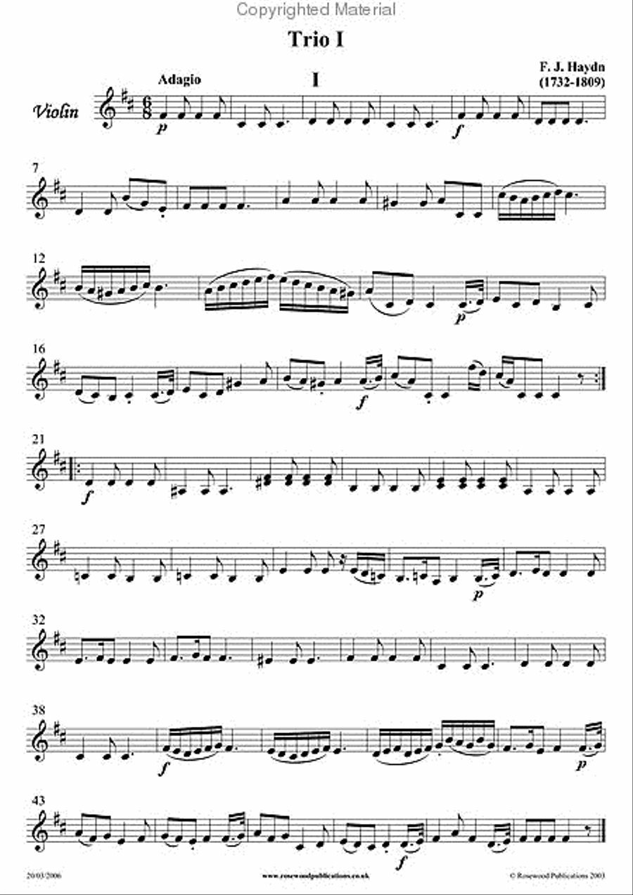 Three Trios Flute scores gallery preview page 4