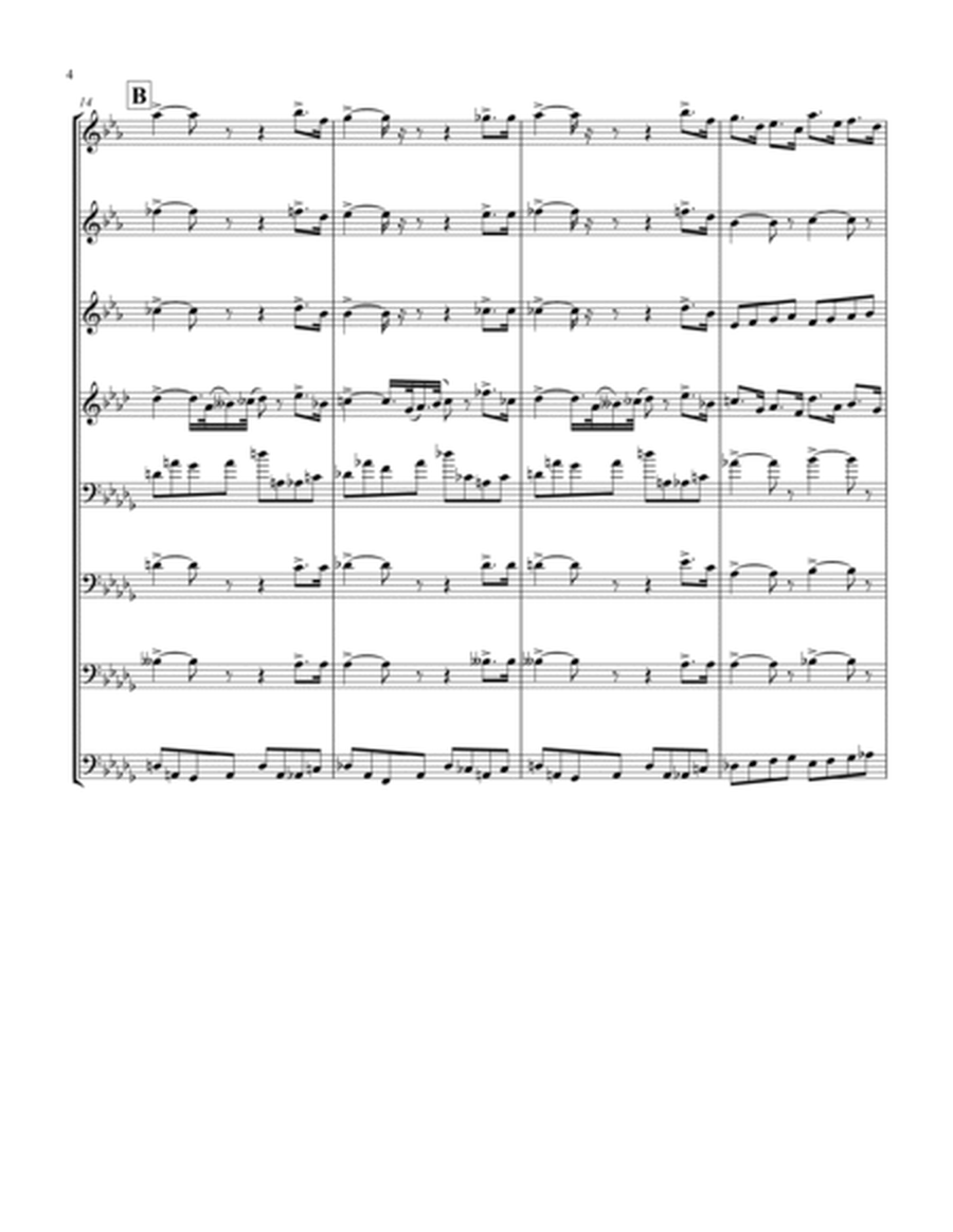 Coronation March (Db) (Brass Octet - 3 Trp, 1 Hrn, 3 Trb, 1 Tuba)