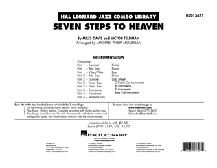 Seven Steps to Heaven (arr. Michael Philip Mossman) - Conductor Score (Full Score)