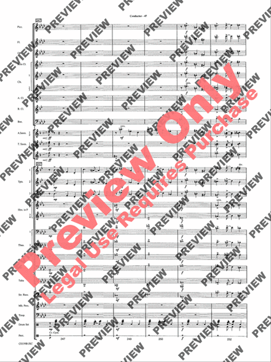 In the Miller Mood Concert Band scores gallery preview page 50