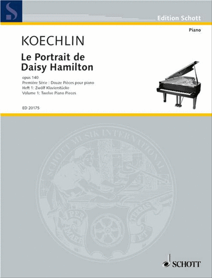 Le Portrait de Daisy Hamilton Piano Solo scores gallery preview page 1
