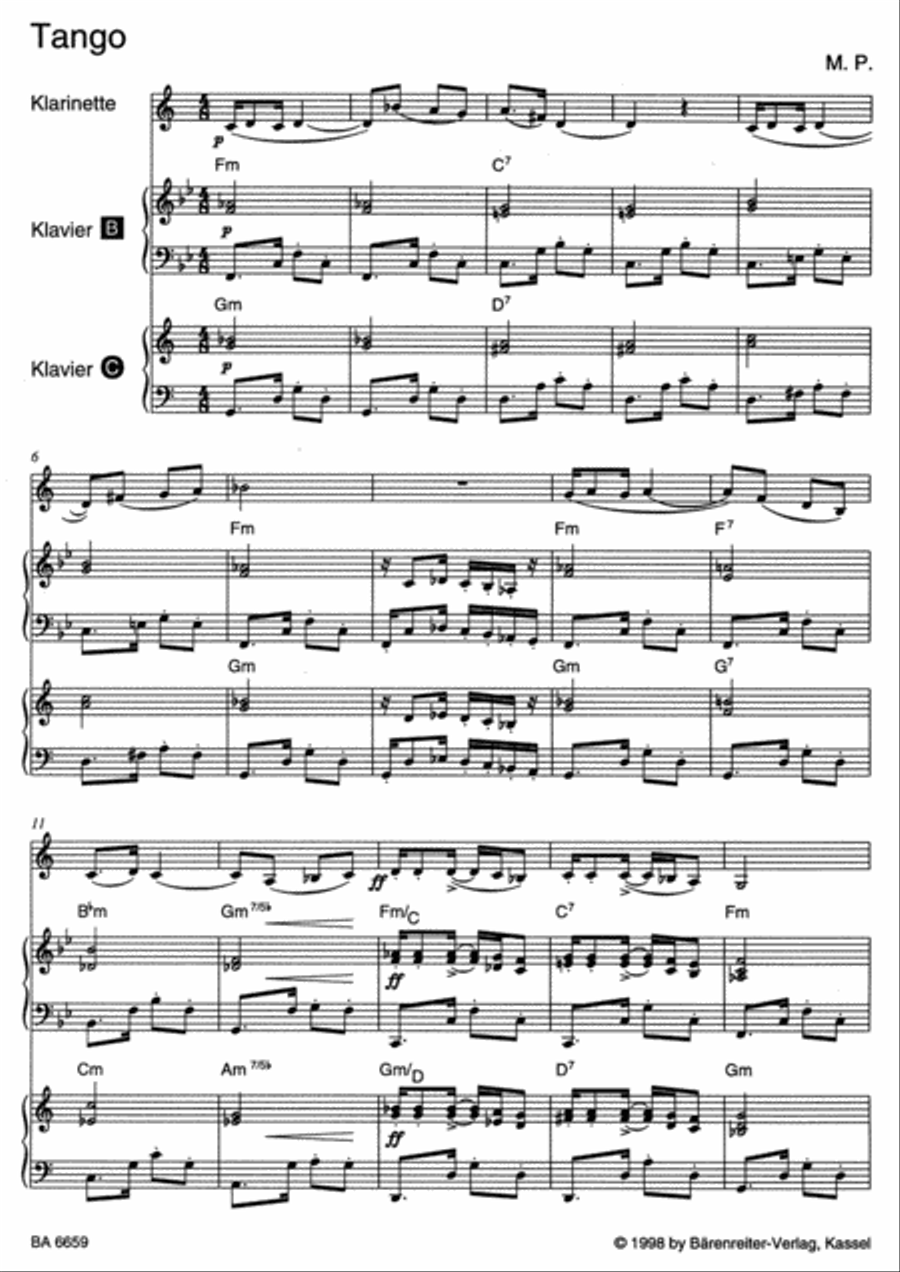 Das Klarinettenspiel. Spielbuch für B- und C-Klarinetten, Band 2 Clarinet scores gallery preview page 2