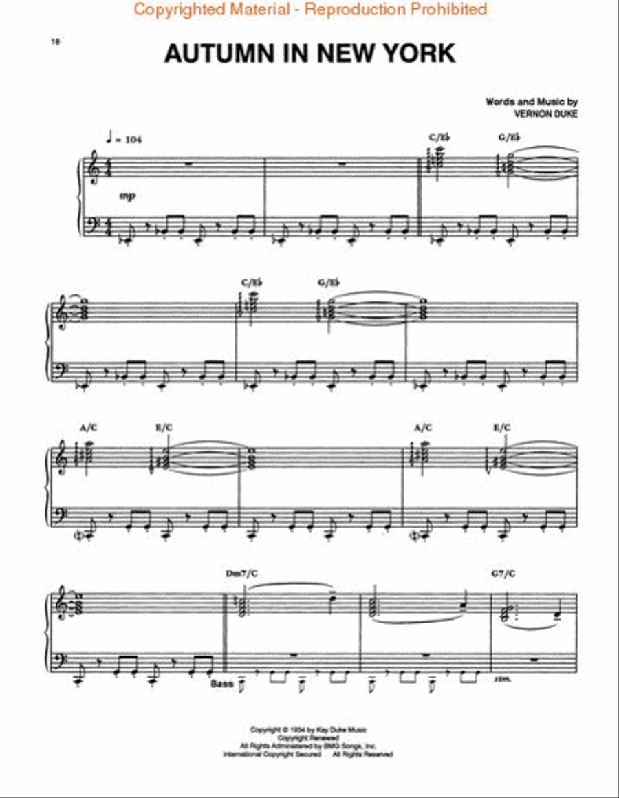 Hampton Hawes Collection Piano Solo scores gallery preview page 3