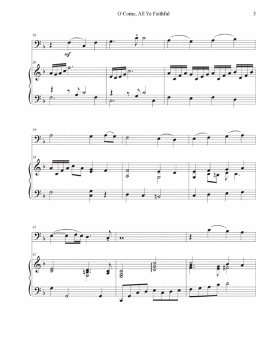 Christmas Cello (Volume 3) Piano scores gallery preview page 6