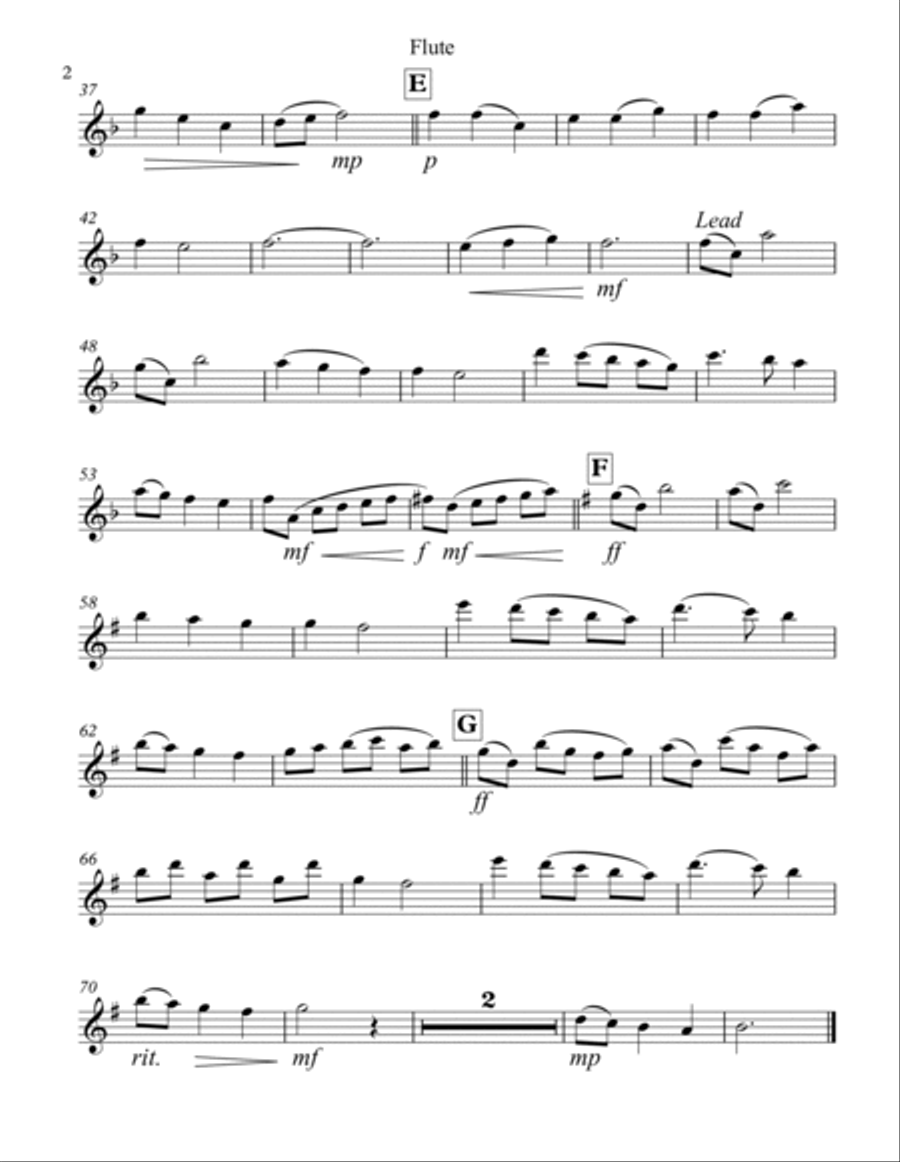 Dona Nobis Pacem (for Woodwind Quartet) Woodwind Quartet scores gallery preview page 6