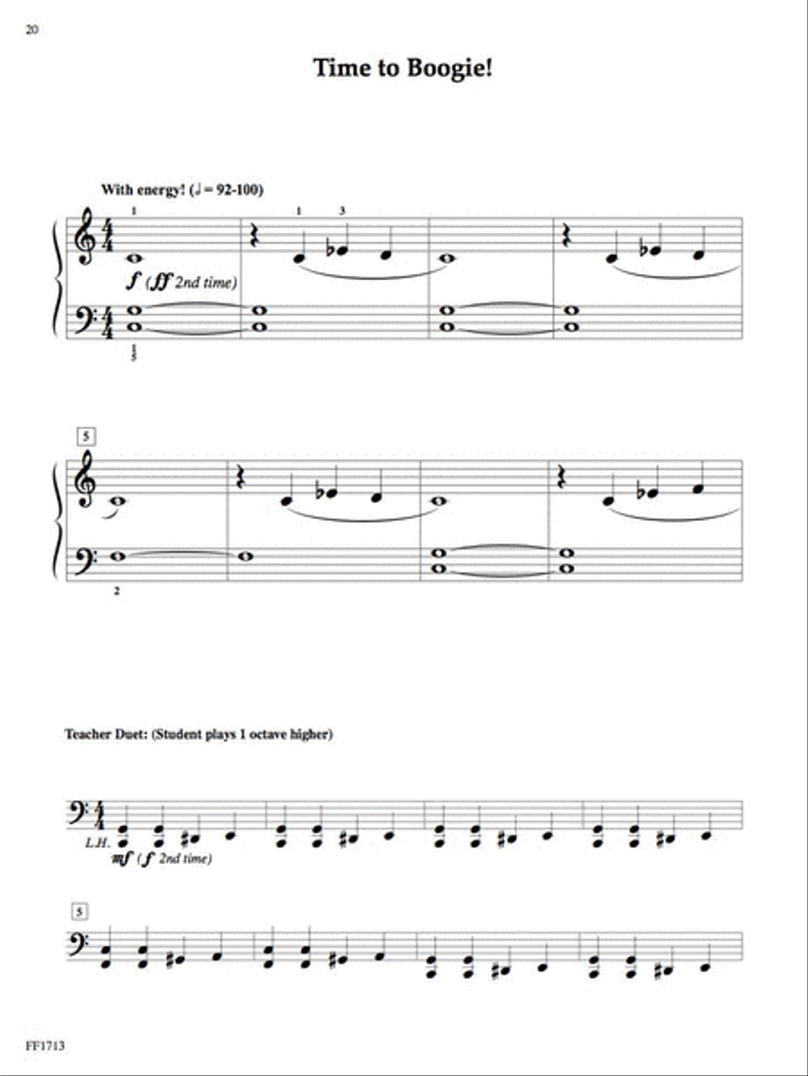 A Leaf Collection, Book 1 Easy Piano scores gallery preview page 4