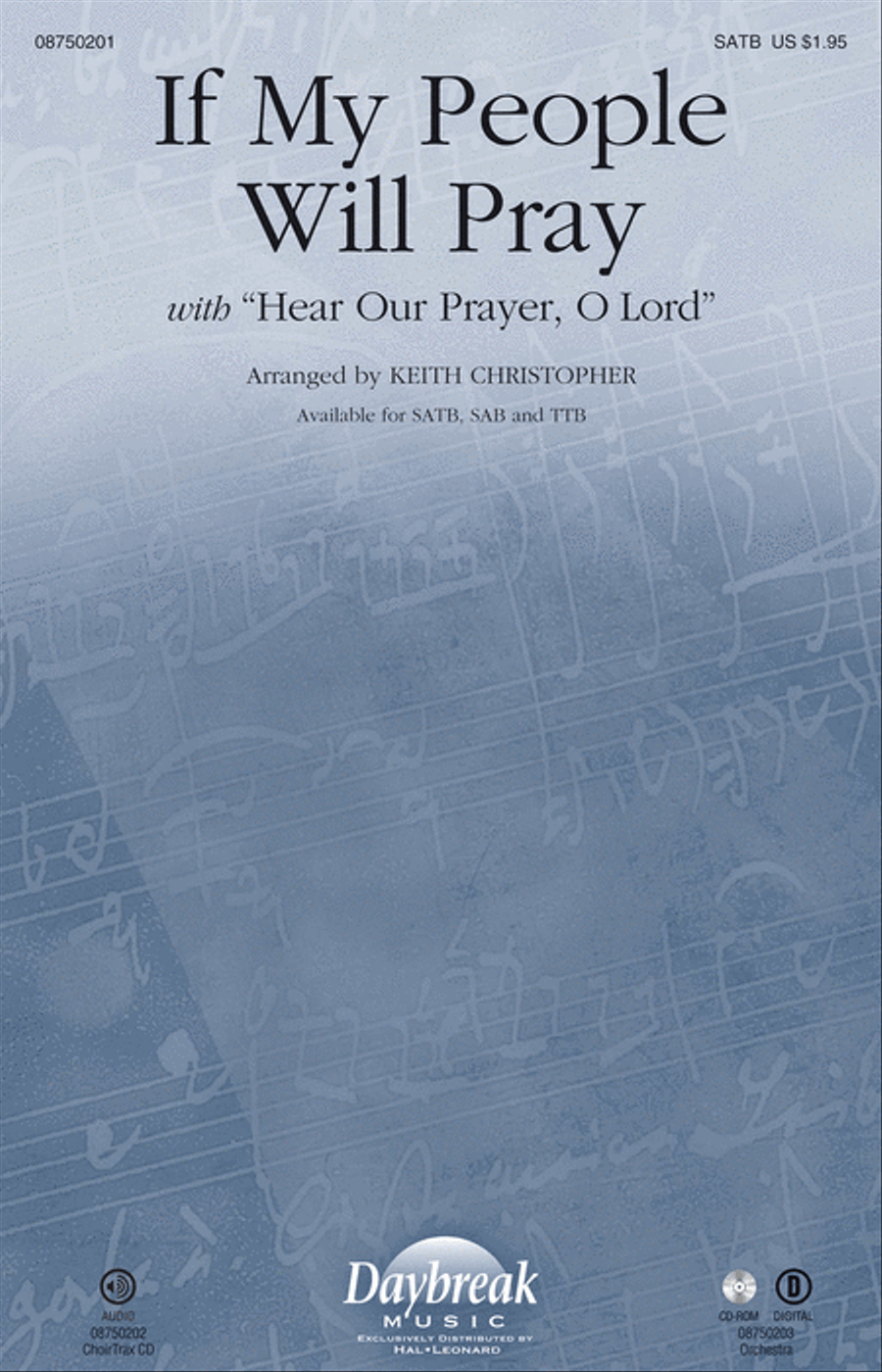 If My People Will Pray 4-Part scores gallery preview page 1