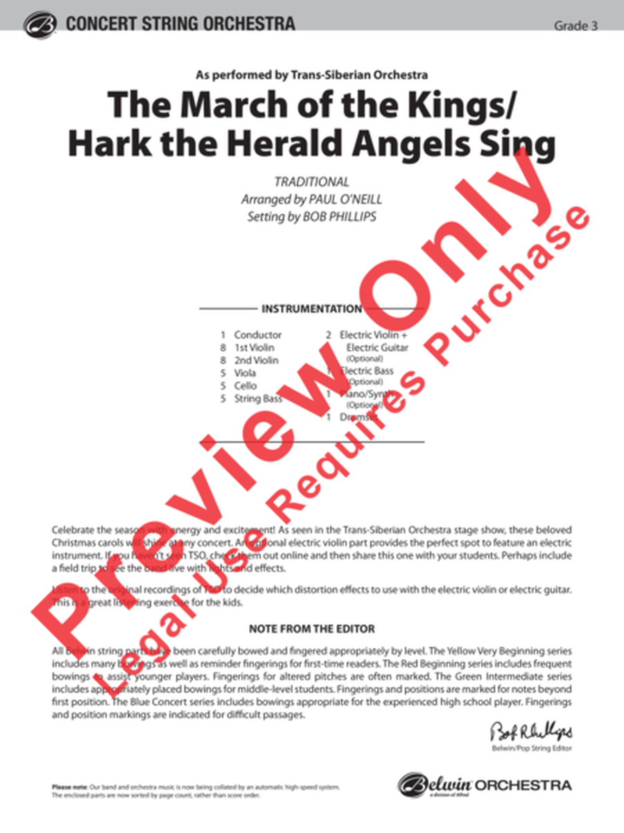The March of the Kings / Hark the Herald Angels Sing