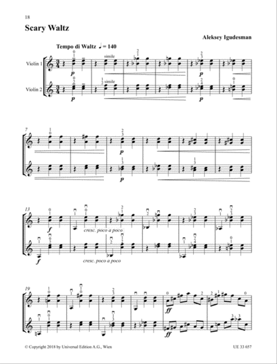 Waltz & More Violin scores gallery preview page 7