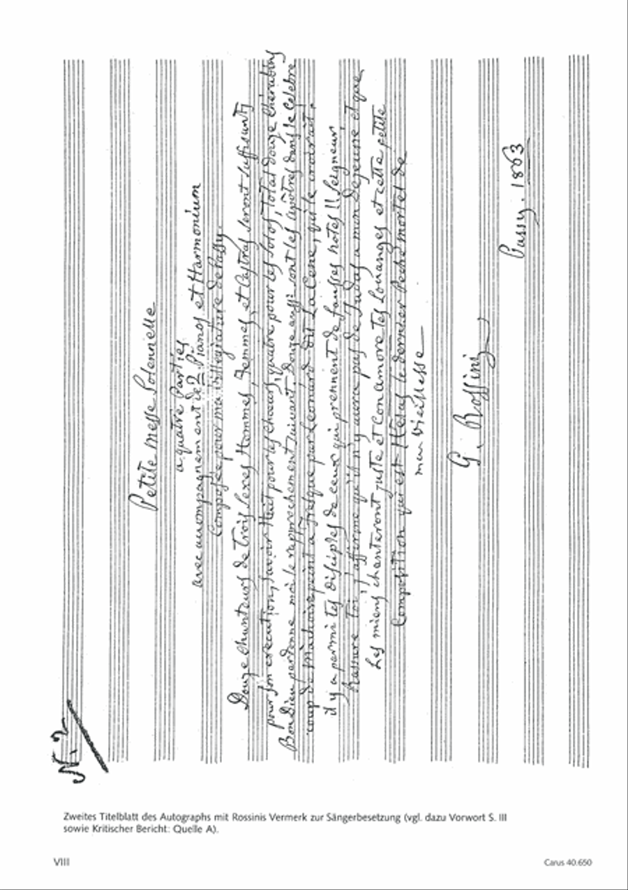 Petite Messe solennelle 4-Part scores gallery preview page 9