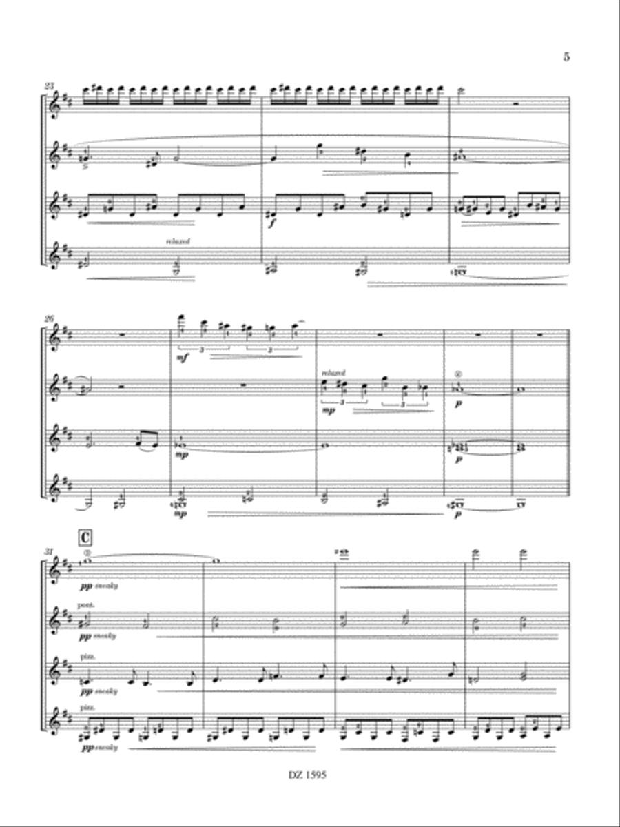 Intermezzo Guitar Ensemble scores gallery preview page 5