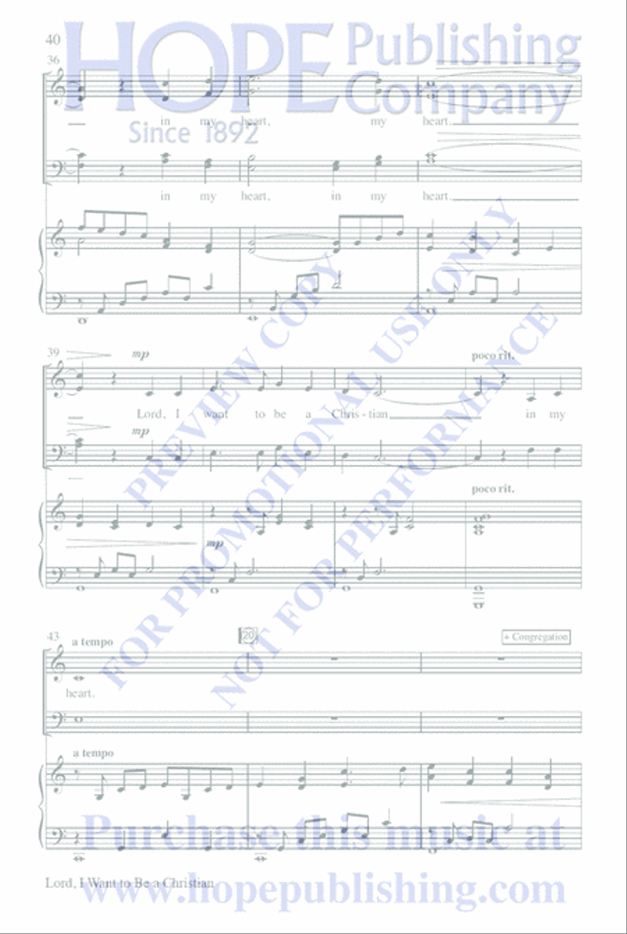 Who Is Jesus? 4-Part scores gallery preview page 44