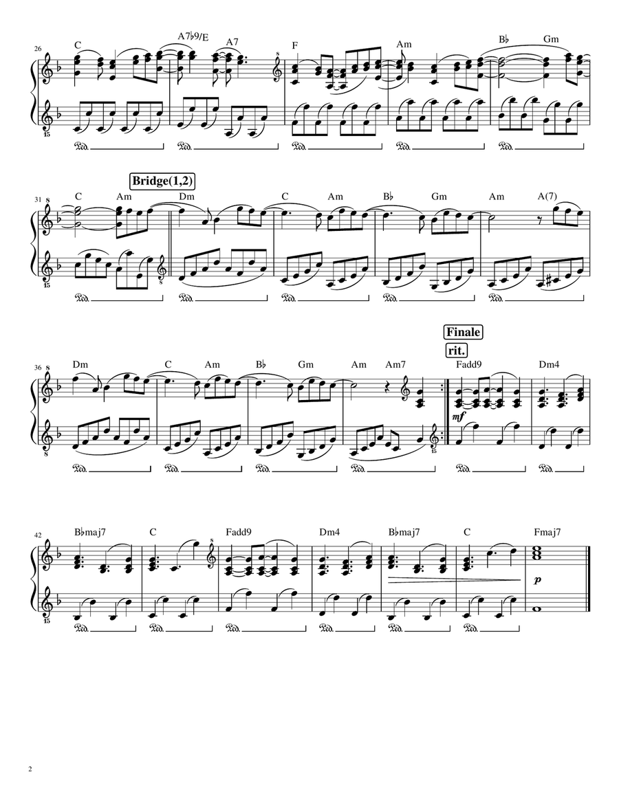 I Like Chopin Piano Solo scores gallery preview page 2