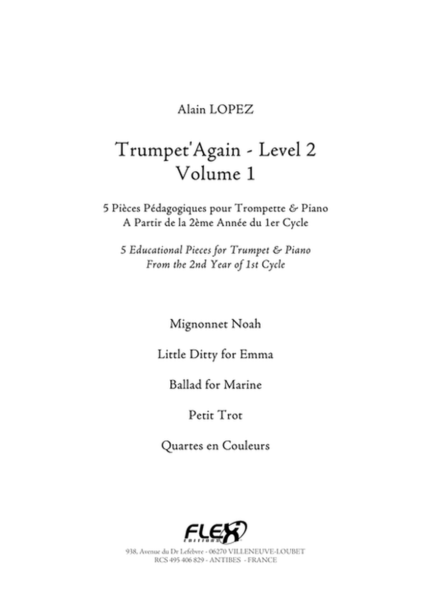 Trumpet'Again - Level 2 - Volume 1 image number null