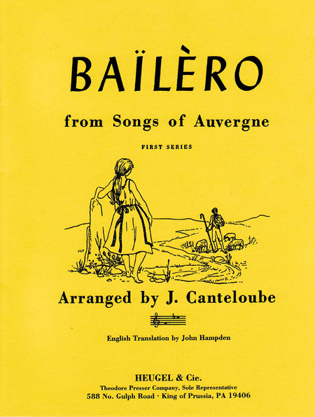 Bailero from Songs of Auvergne