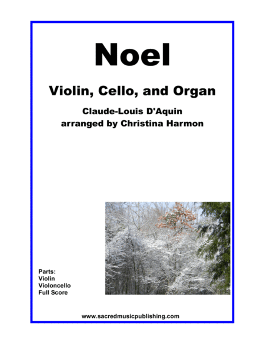 Noel for Violin, Cello, and Organ image number null
