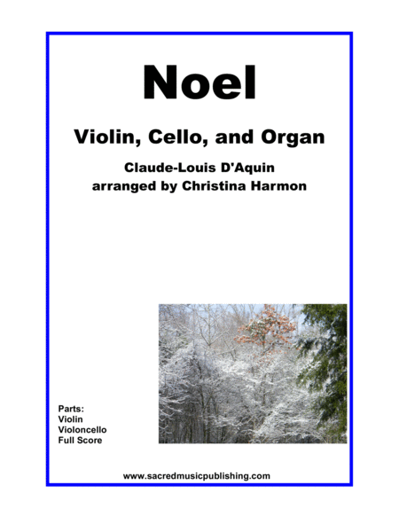 Noel for Violin, Cello, and Organ image number null