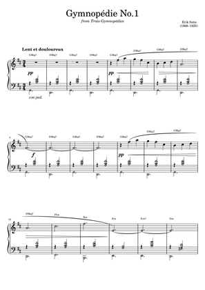 Gymnopédie No.1 by Erik Satie