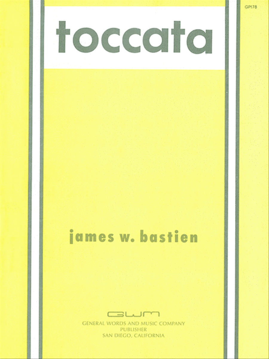 Book cover for Toccata