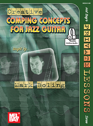 Book cover for Creative Comping Concepts for Jazz Guitar