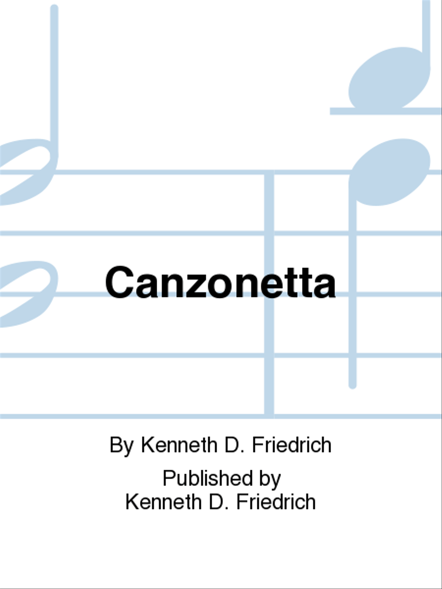 Canzonetta Clarinet scores gallery preview page 1