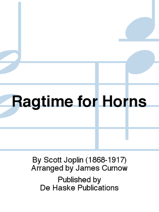 Book cover for Ragtime for Horns