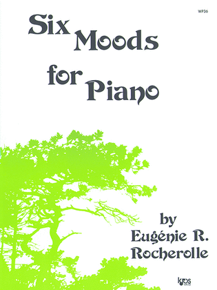 Book cover for Six Moods For Piano
