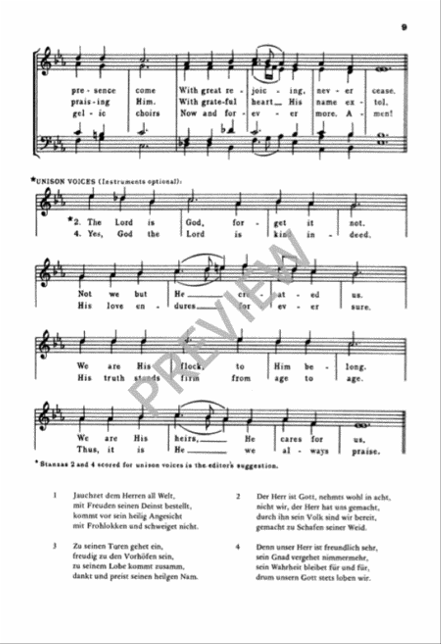 Five Psalms of Praise and the Responsorium from the "Becker Psalter"