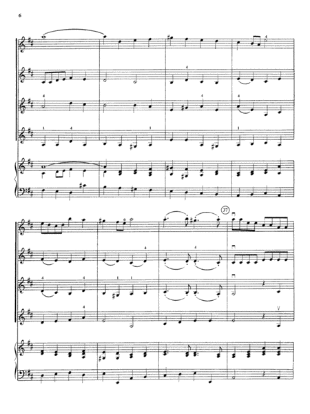 Highland/Etling Violin Quartet Series: Set 5: Score
