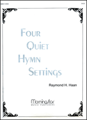 Book cover for Four Quiet Hymn Settings