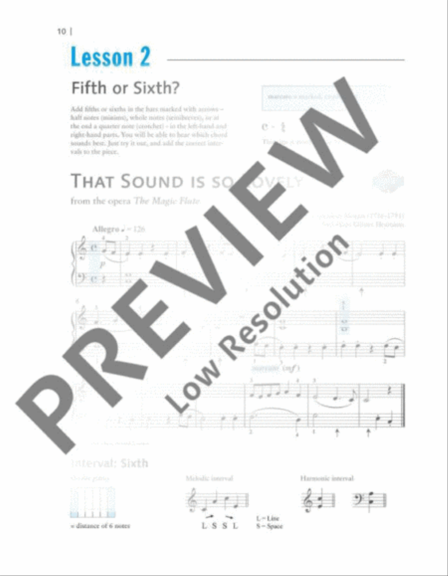 The Classical Piano Method Piano Method scores gallery preview page 11