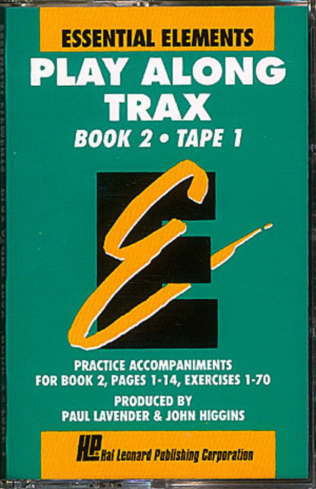 Essential Elements Play Along Trax Book 2 Cassette 1 In Norelco Box