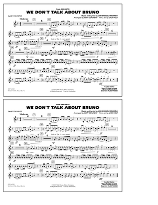 Book cover for We Don't Talk About Bruno (from Encanto) (arr. Conaway) - 2nd Bb Trumpet