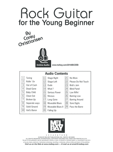 Rock Guitar for the Young Beginner image number null