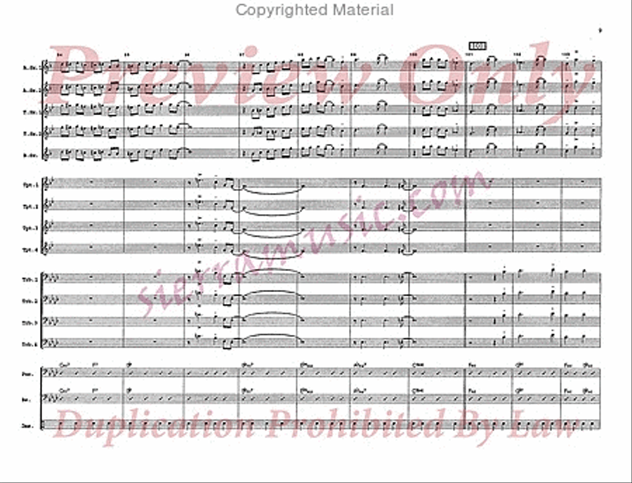 Airegin Airegin Big Band scores gallery preview page 10