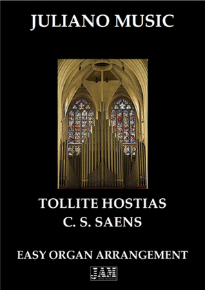 TOLLITE HOSTIAS (EASY ORGAN - C VERSION) - C. S. SAENS