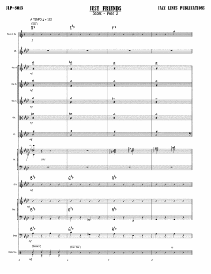 Just Friends [Charlie Parker With Strings] Oboe scores gallery preview page 6