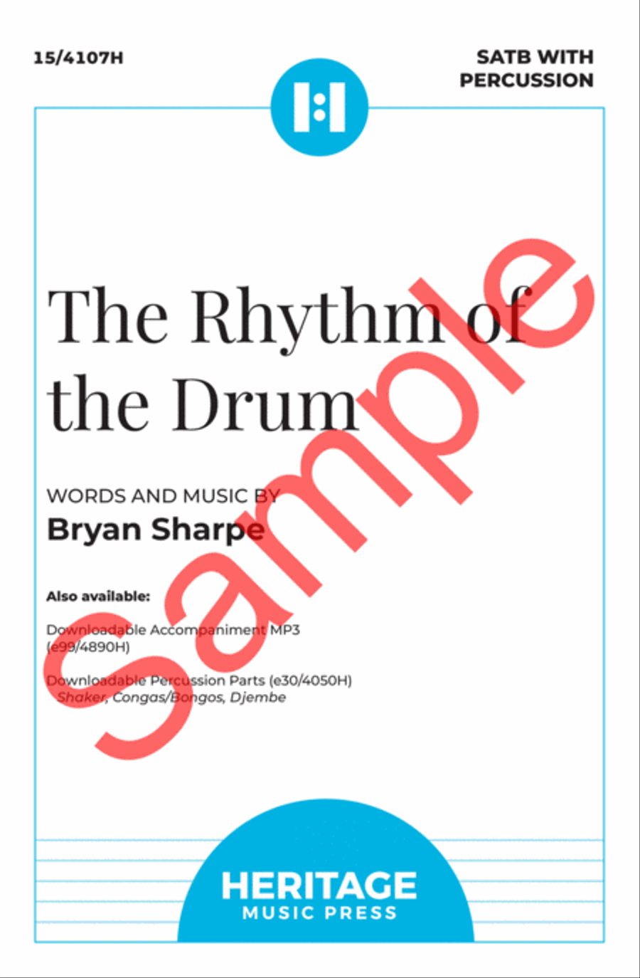 The Rhythm of the Drum The Rhythm of the Drum 4-Part scores gallery preview page 2