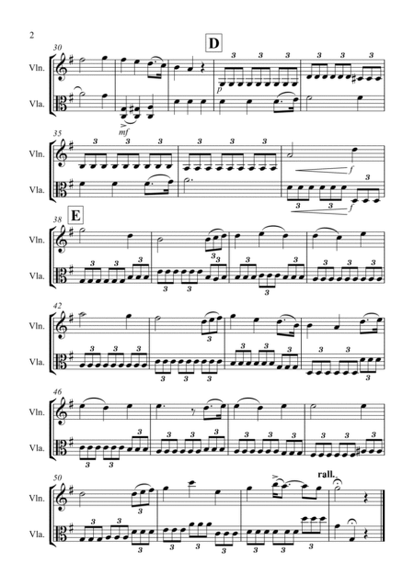 Tannhäuser Overture for Violin and Viola Duet image number null