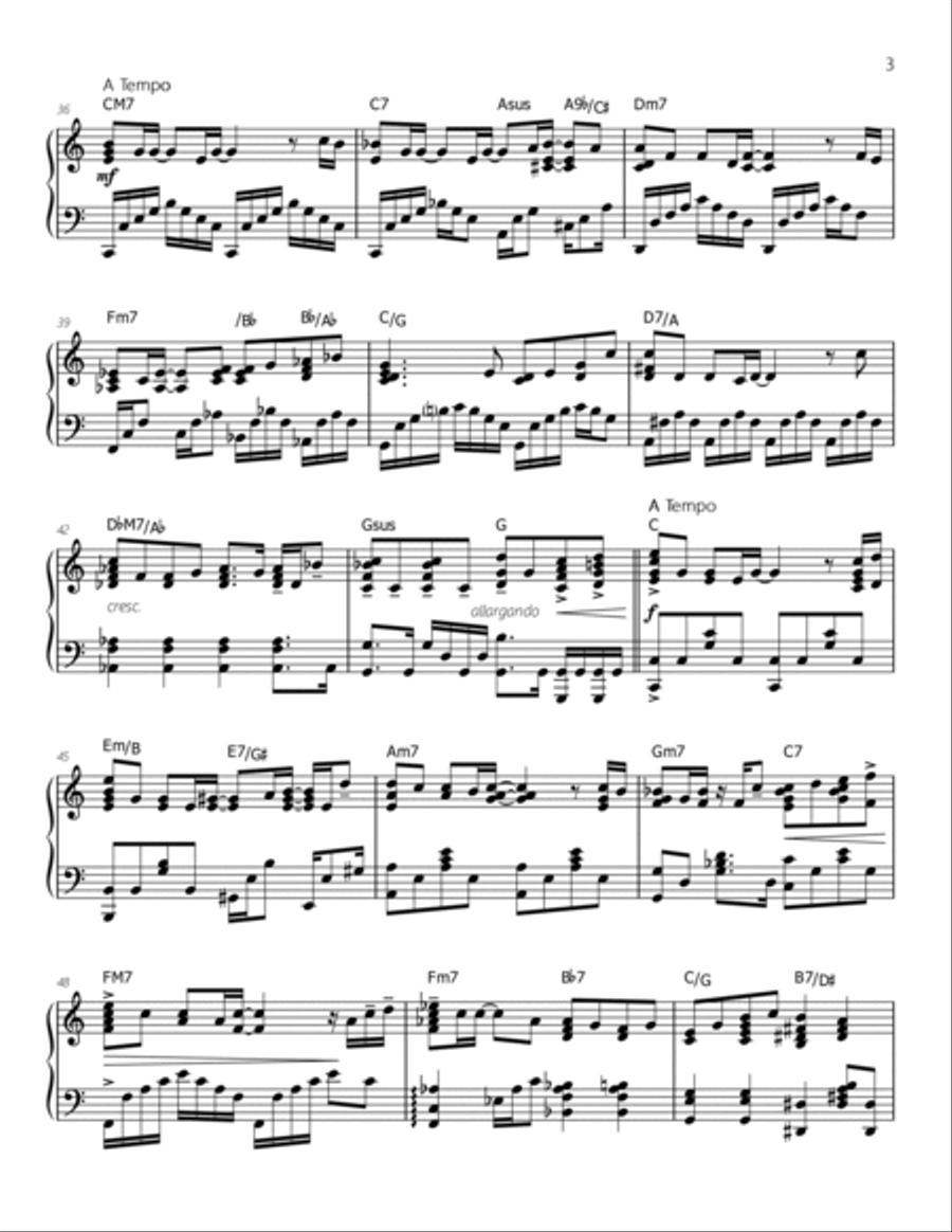 7 Days Make the Week 03 - Tuesday Piano Solo scores gallery preview page 3