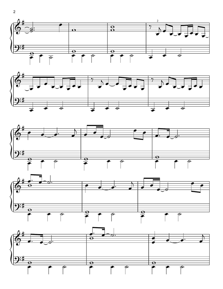 Aria Math (from Minecraft) Voice Solo scores gallery preview page 2