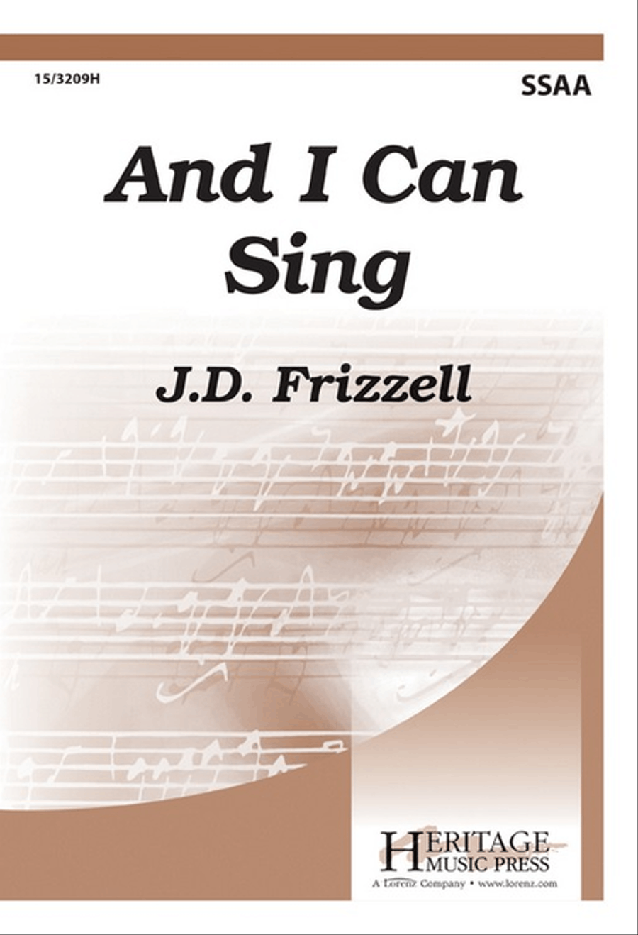 And I Can Sing SSAA scores gallery preview page 1