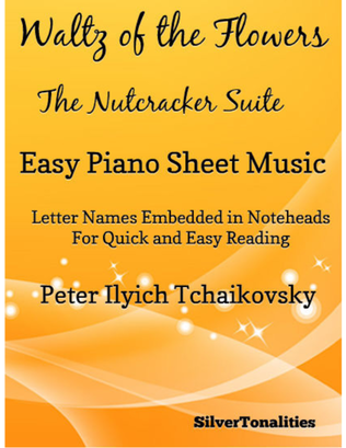 Book cover for Waltz of the Flowers Nutcracker Suite Easiest Piano Sheet Music