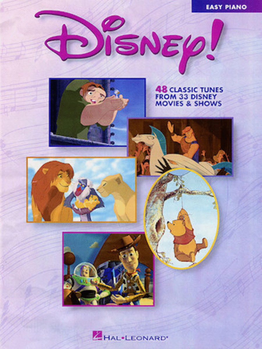 Disney! Easy Piano scores gallery preview page 1