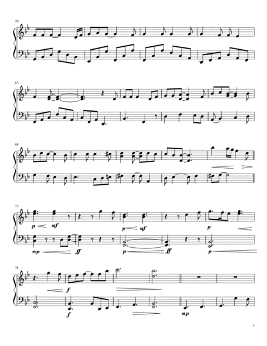 Hallelujah Small Ensemble scores gallery preview page 4
