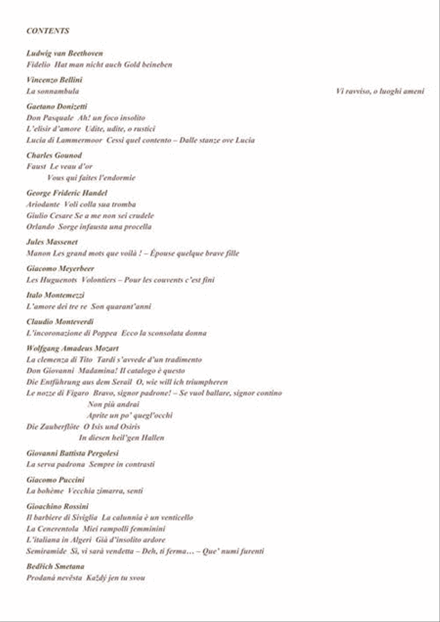 Ricordi Opera Anthology Voice scores gallery preview page 4